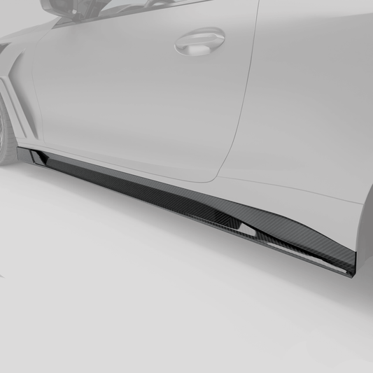 BMW M4 G82 Carbon Fiber Side Skirts
