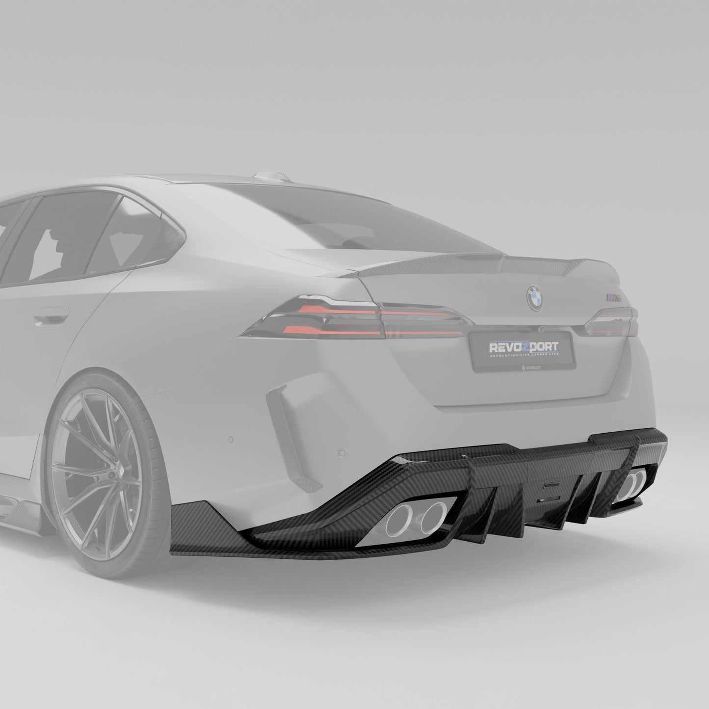 BMW M5 G90 Carbon Fiber Rear Diffuser