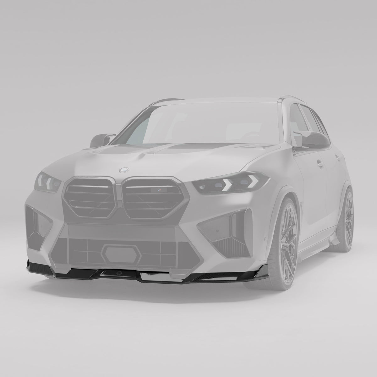 BMW X5M F95 LCI Carbon Fiber Front Lip