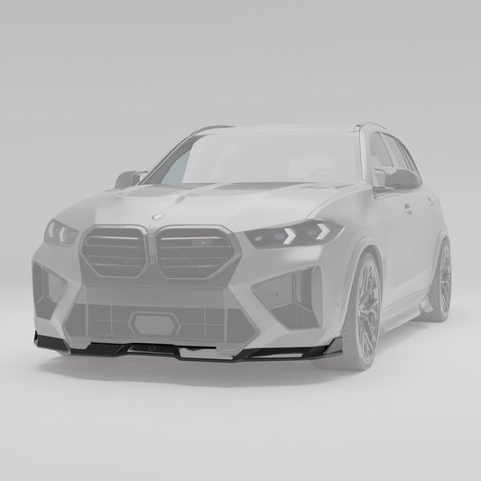 BMW X5M F95 LCI Carbon Fiber Front Lip