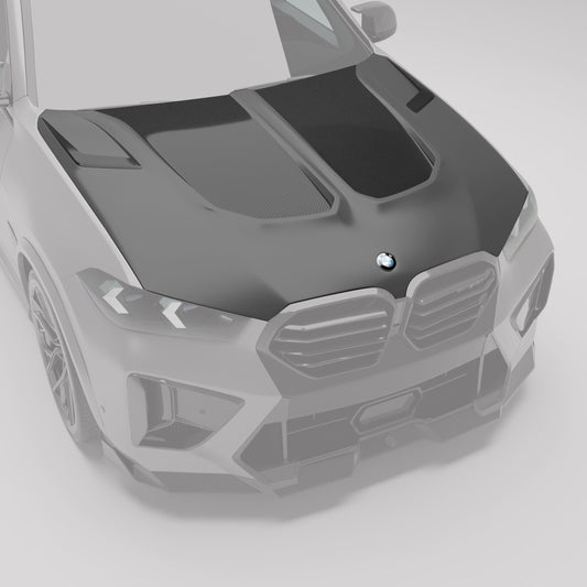 BMW X5M F95 LCI Carbon Fiber Hood