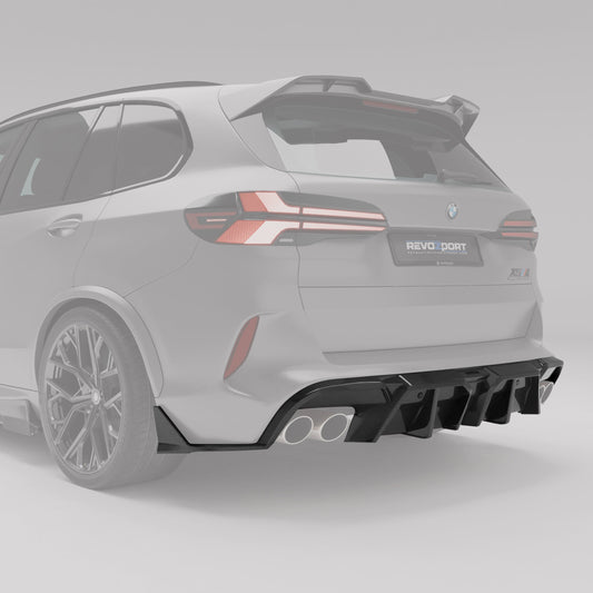 BMW X5M F95 LCI Carbon Fiber Rear Diffuser