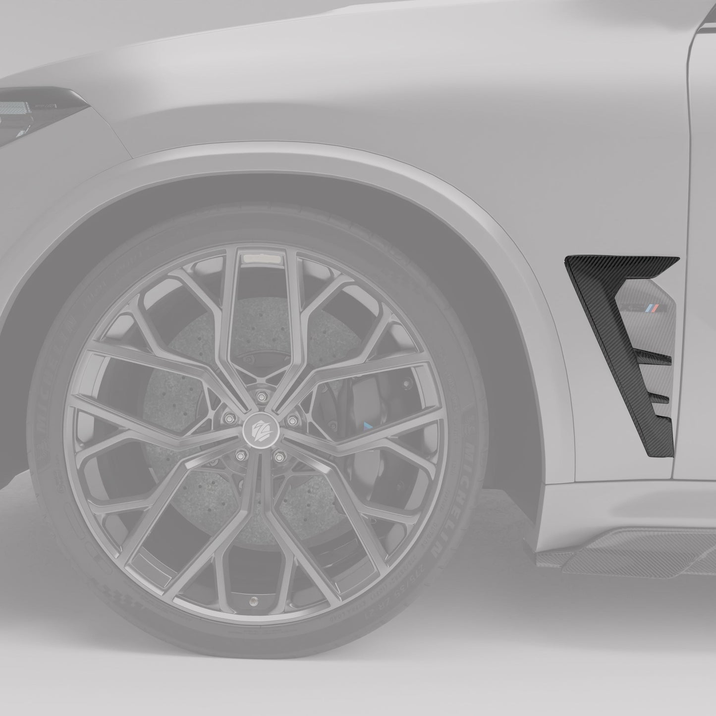BMW X5M F95 LCI Carbon Fiber Side Vents