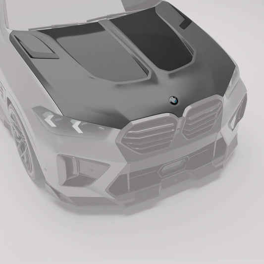 BMW X6M F96 LCI Carbon Fiber Hood