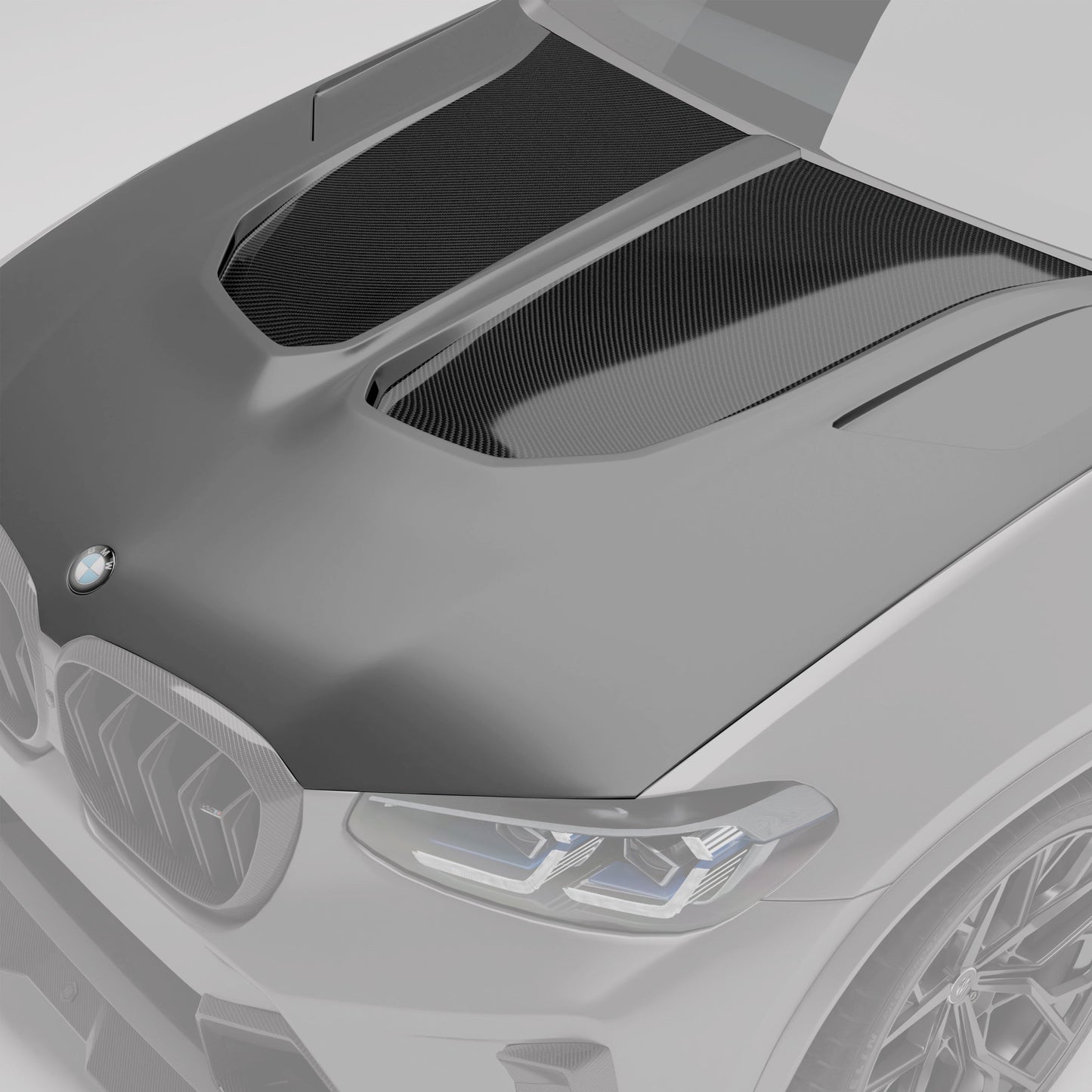 BMW X4M F98 LCI Carbon Fiber Hood