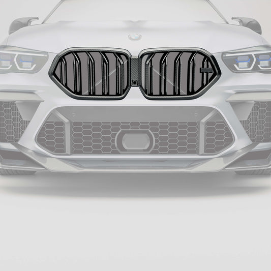 BMW X6M F96 Pre-LCI Carbon Fiber Front Grille