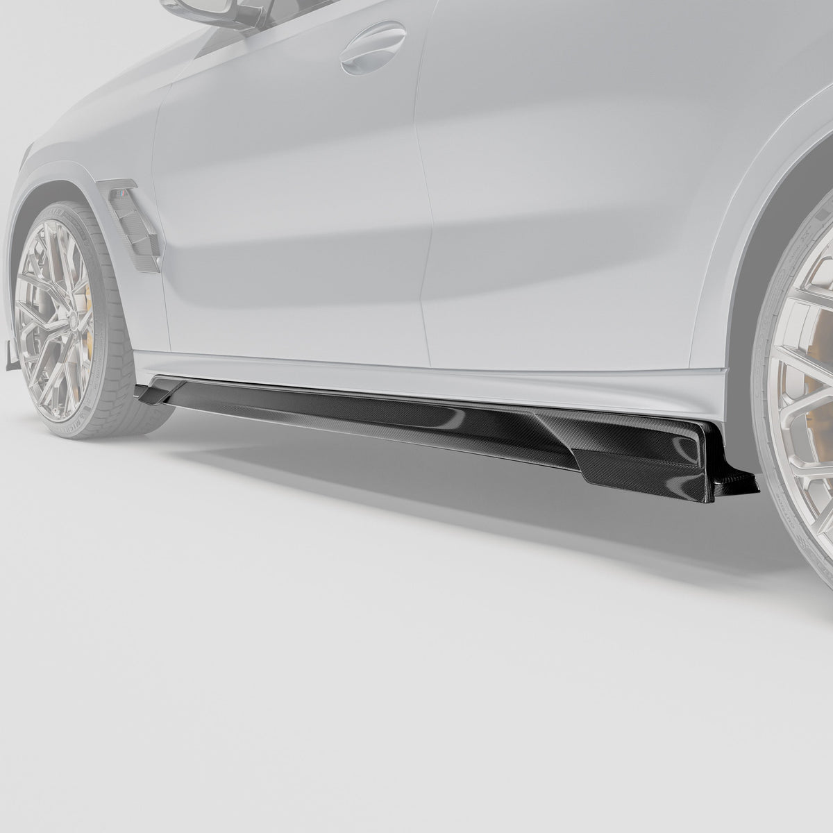BMW X6M F96 Pre-LCI Carbon Fiber Side Skirts