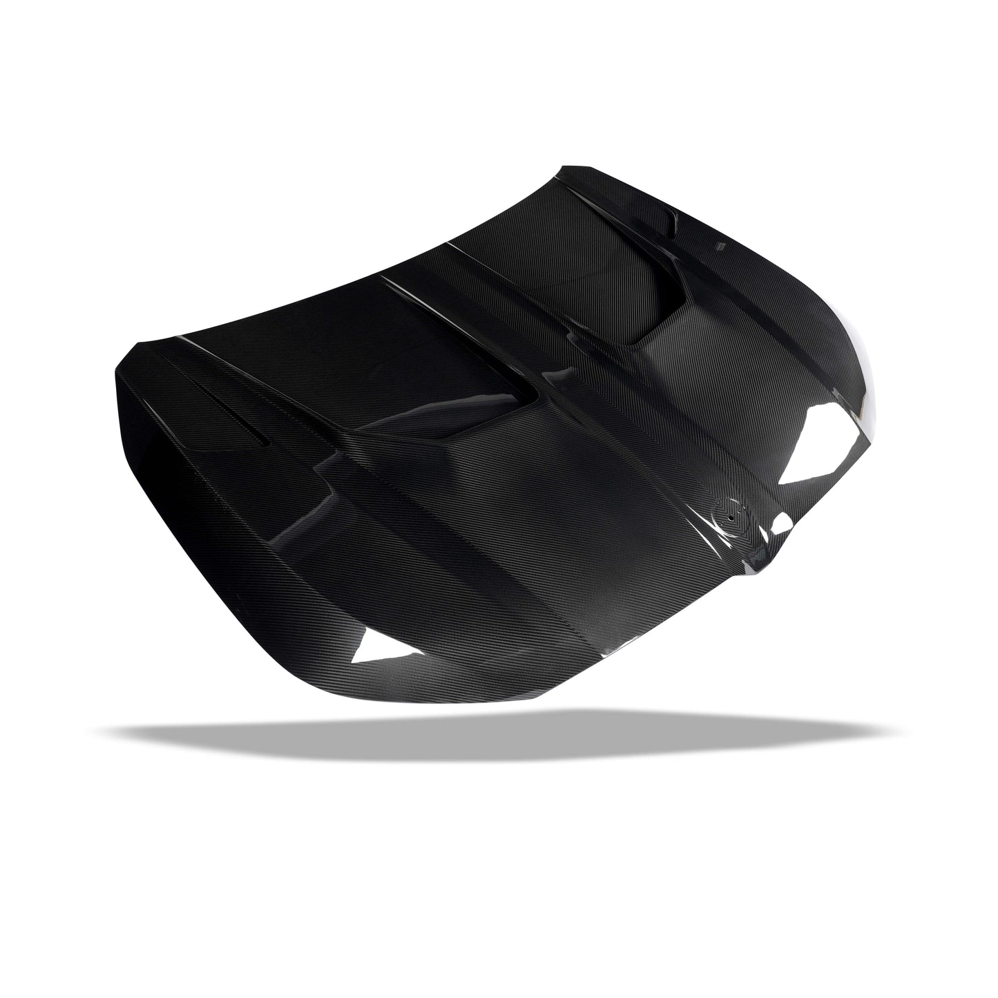 BMW XM G09 carbon hood bodyline view