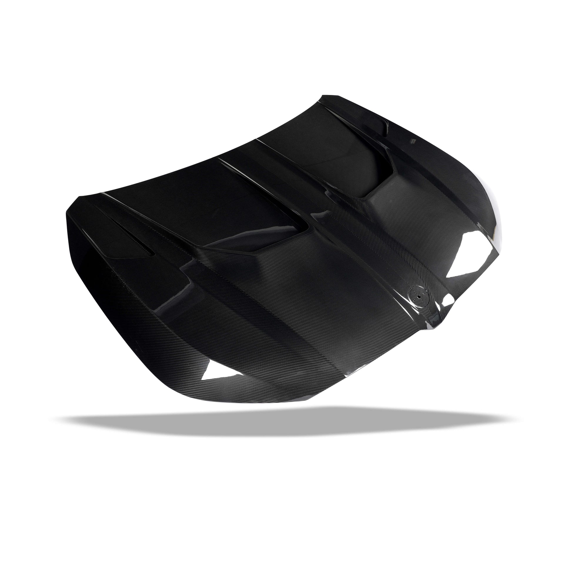 BMW XM G09 carbon hood bodyline view