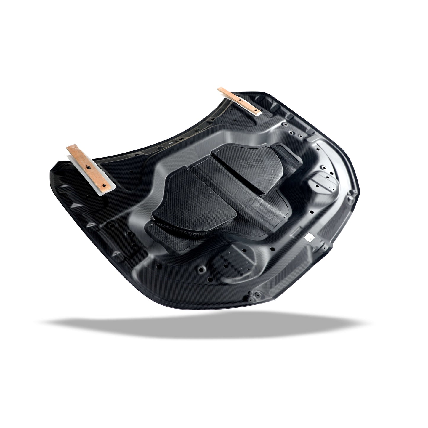 BMW XM G09 RevoZport vented carbon hood front view