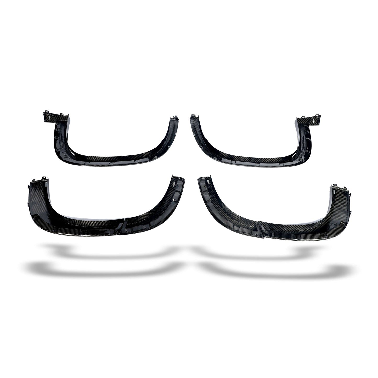 RevoZport BMW XM G09 carbon wheel arch trim detail