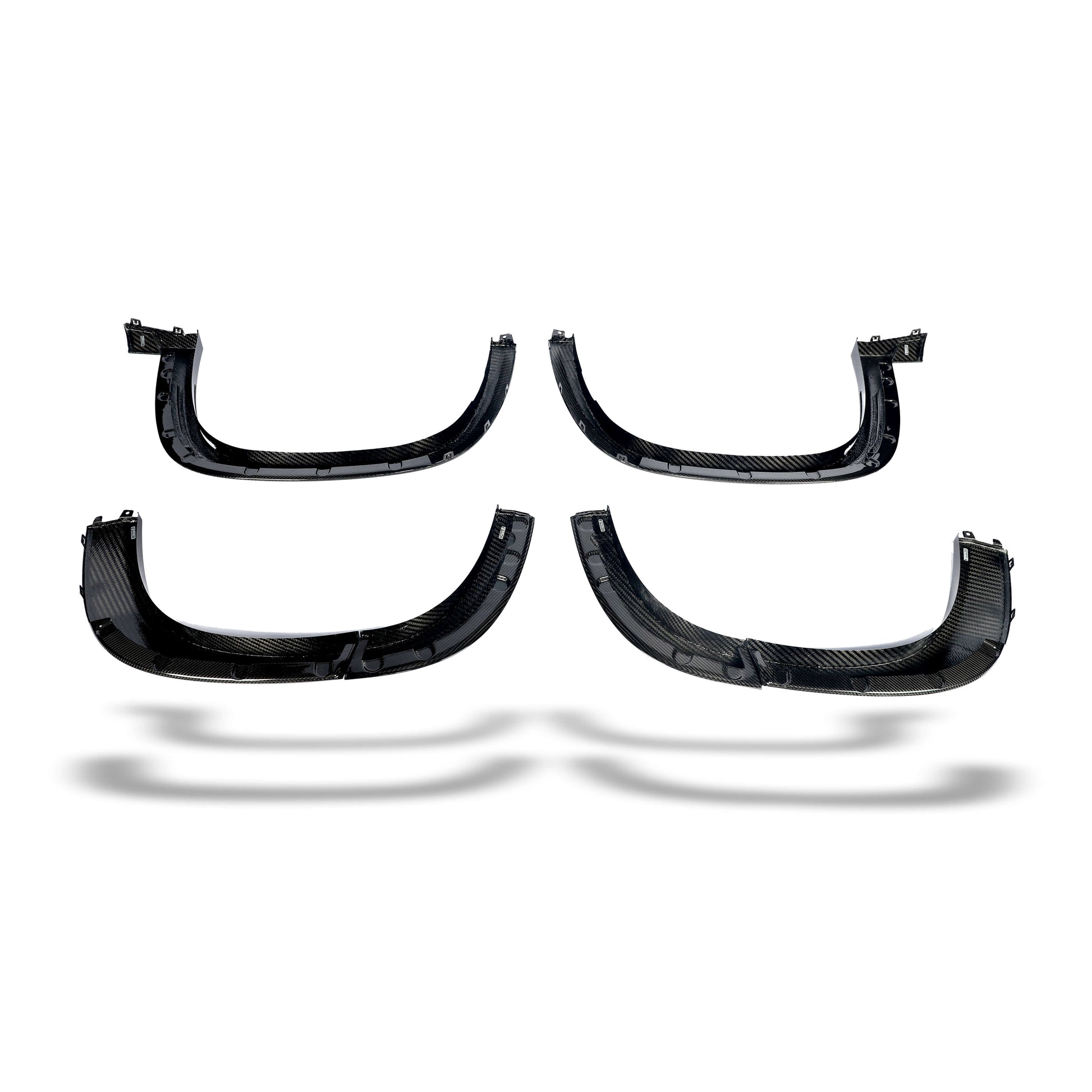 RevoZport BMW XM G09 carbon wheel arch trim detail