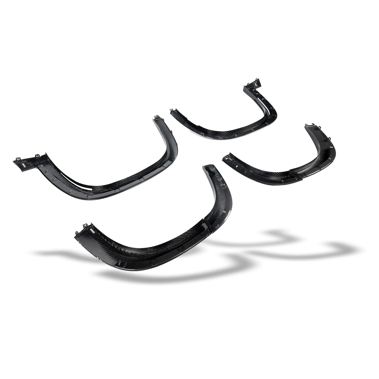BMW XM G09 carbon front wheel arch close up