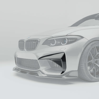 BMW M2 F87 N55 Bumper Inserts