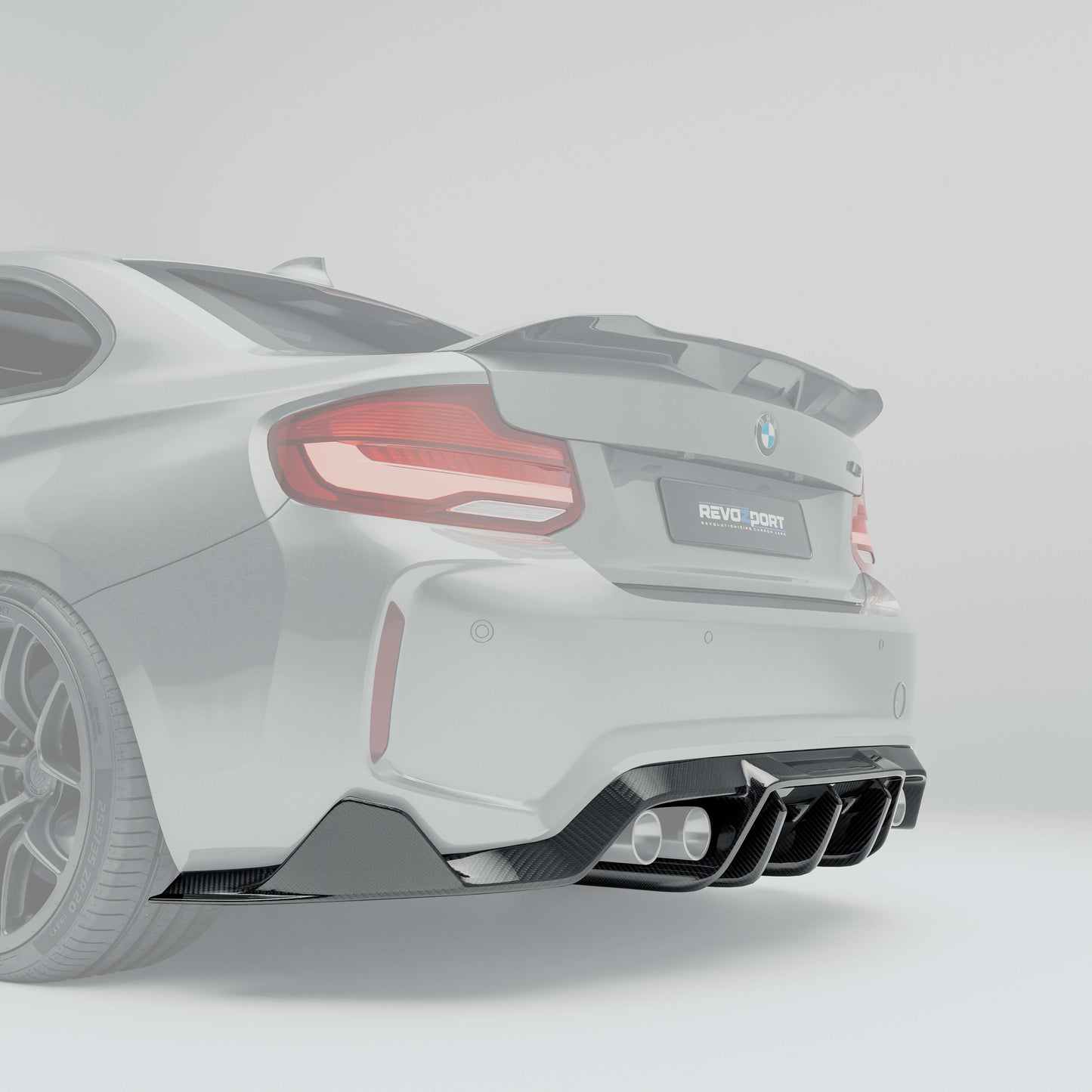 BMW M2 F87 N55 Carbon Rear Diffuser
