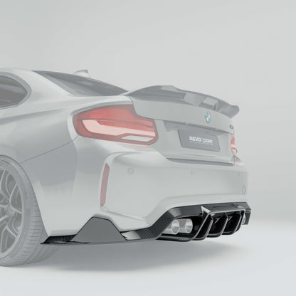BMW M2 F87 N55 Carbon Rear Diffuser