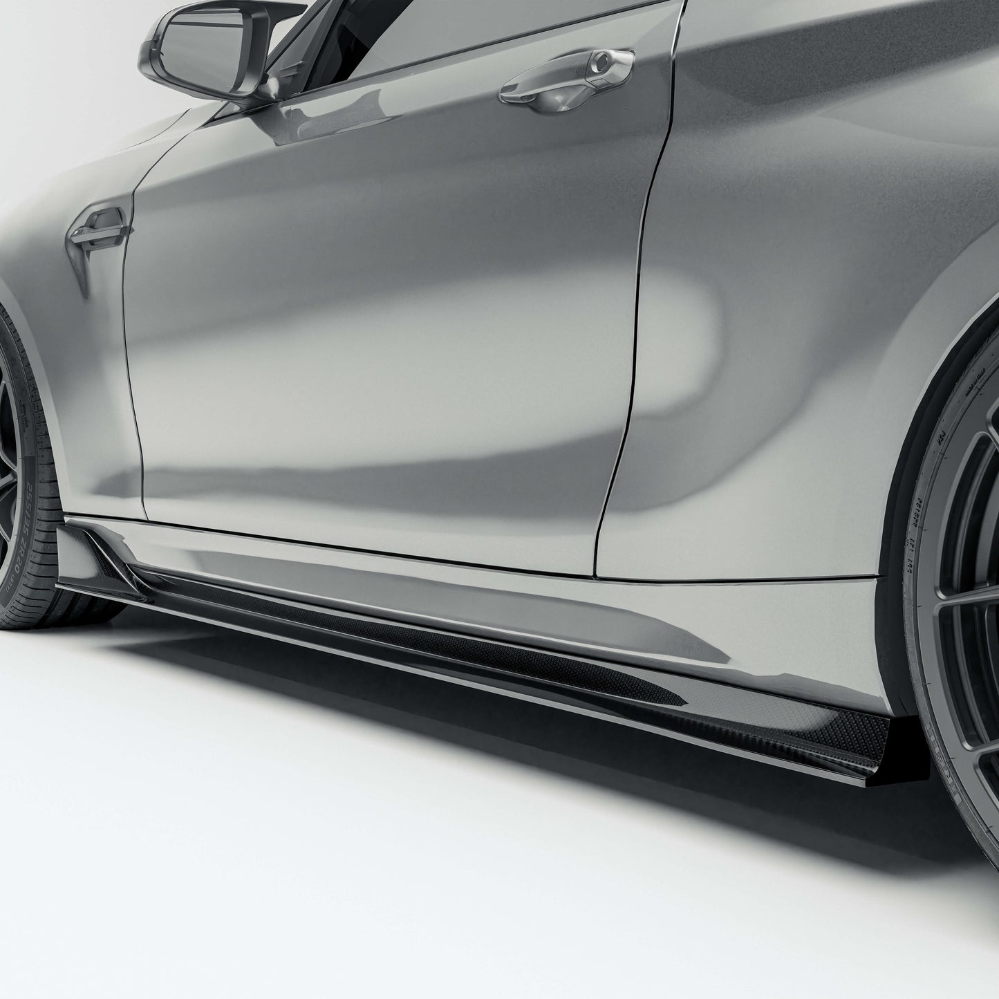 BMW M2 F87 N55 Carbon Side Skirts