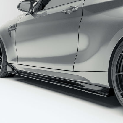 BMW M2 F87 N55 Carbon Side Skirts