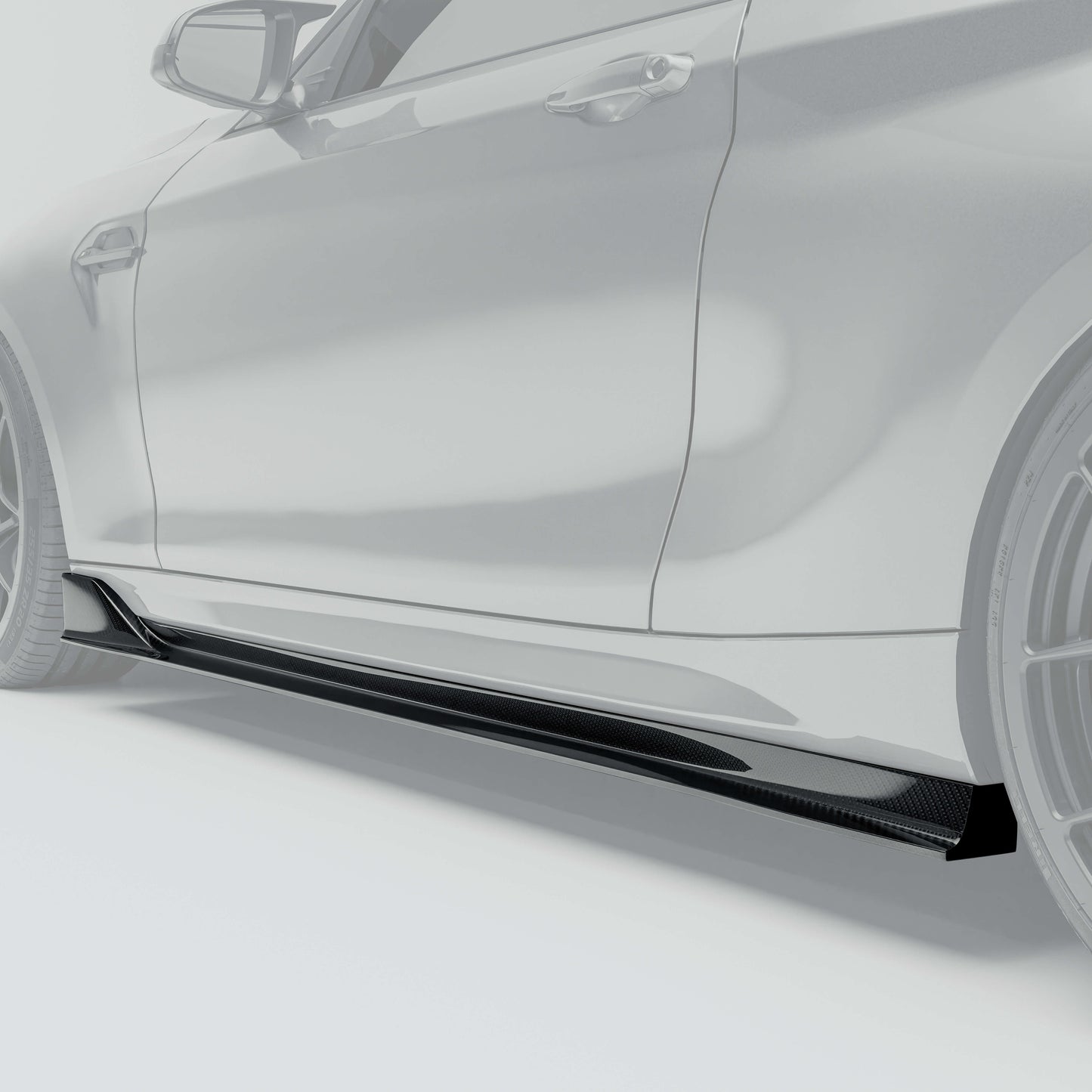 BMW M2 F87 N55 Carbon Side Skirts