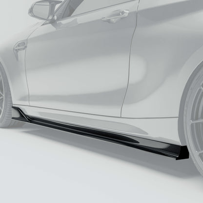BMW M2 F87 N55 Carbon Side Skirts