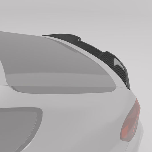 BMW X6M F96 LCI Carbon Fiber Rear Spoiler