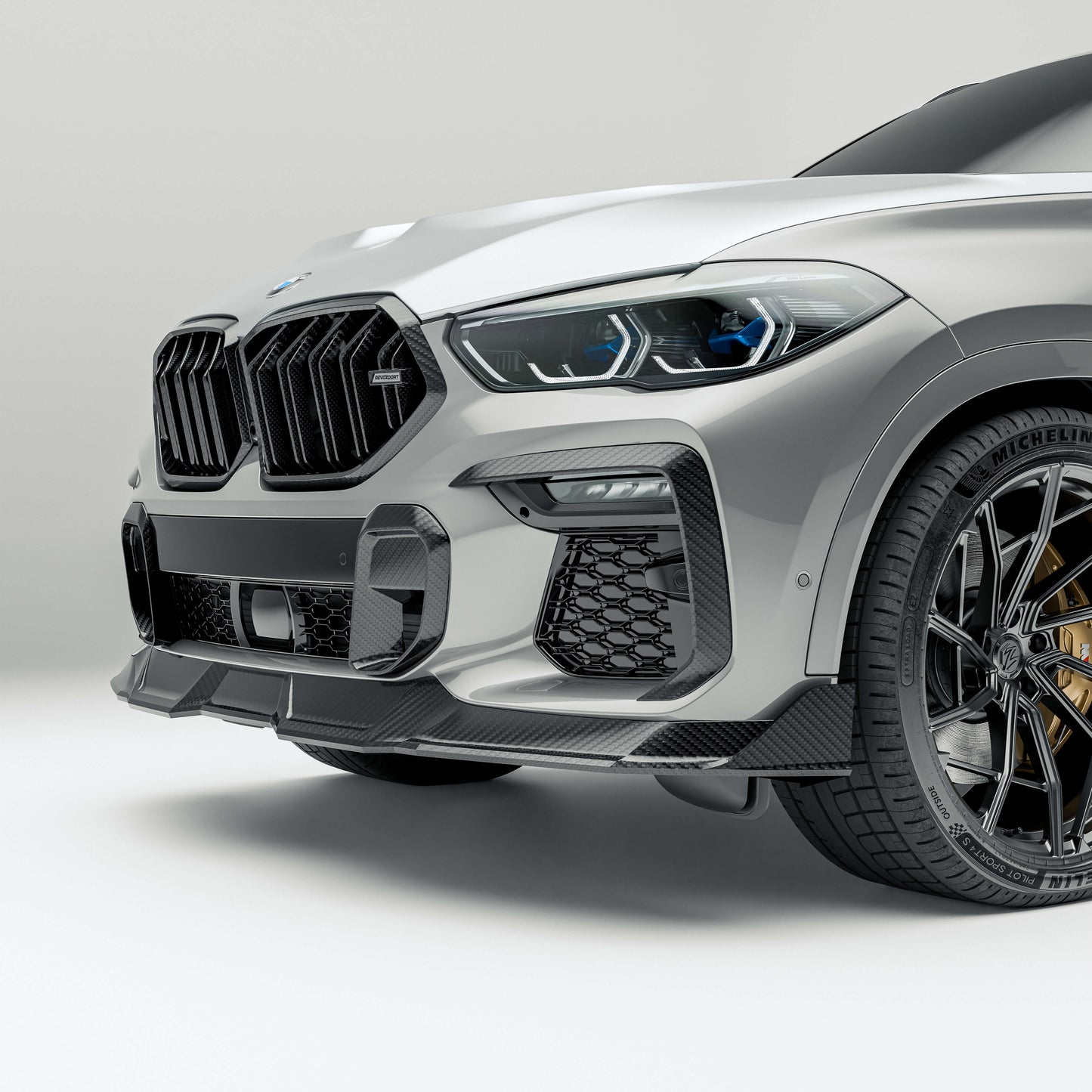 BMW X6 G06 Pre-LCI Carbon Fiber Front Canards