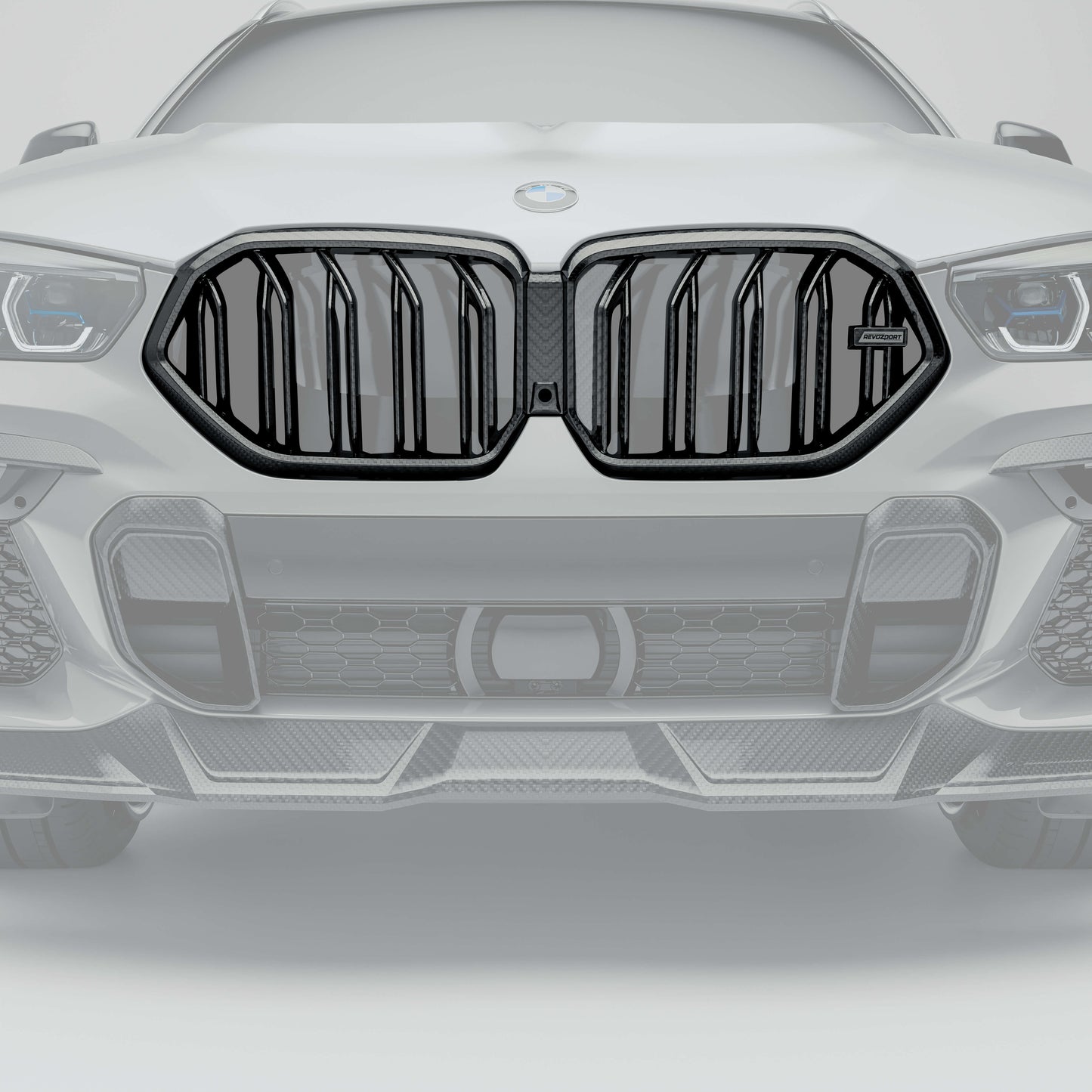 BMW X6 G06 Pre-LCI Carbon Fiber Front Grille