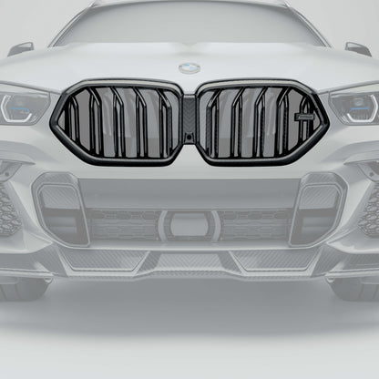 BMW X6 G06 Pre-LCI Carbon Fiber Front Grille