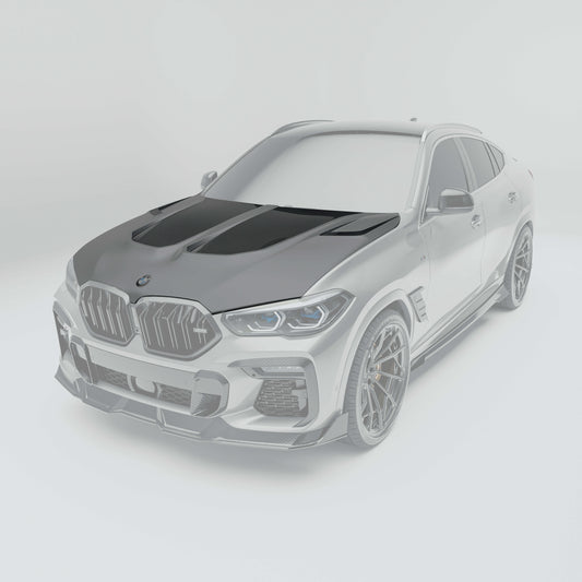 BMW X6 G06 Carbon Fiber Hood