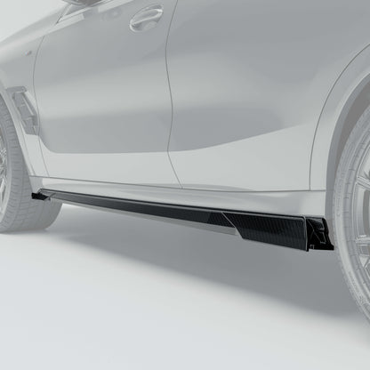 BMW X6 G06 LCI carbon fiber side skirts