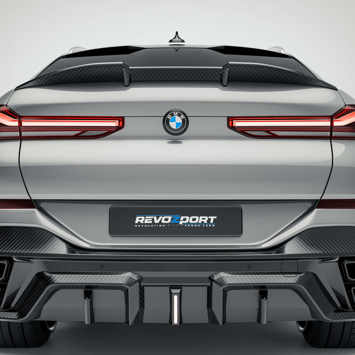 BMW X6 G06 Carbon Fiber Rear Spoiler