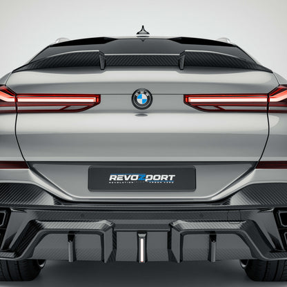 BMW X6 G06 Carbon Fiber Rear Spoiler