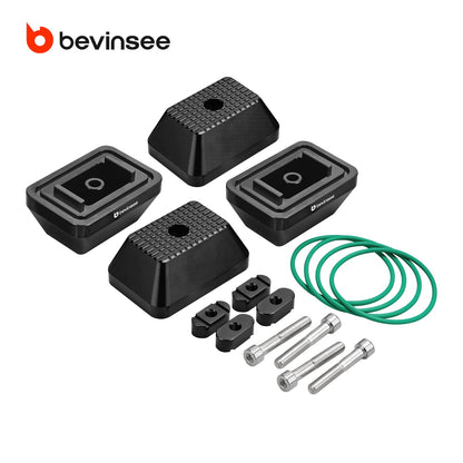 Bevinsee Aluminum Jack Pad Set – for BMW E90 E92 E8X F30 F31 F32 F33 F20 F80 M3 M4 Supra A90