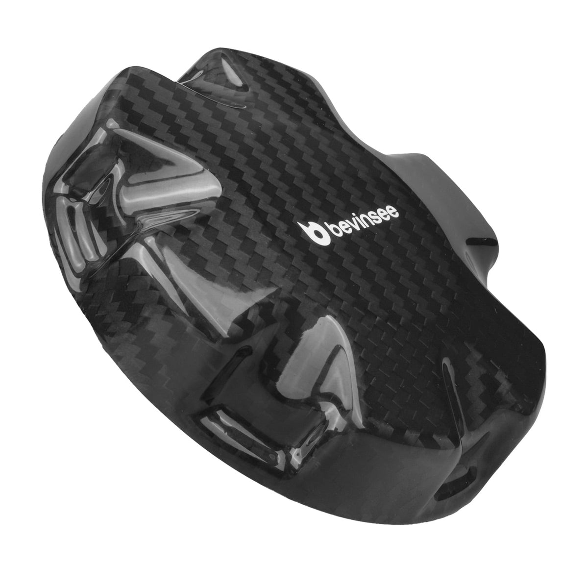 Bevinsee Carbon Fiber Coolant Tank Cap Cover – for BMW E82 E88 E90 E92 F32 F36 X1 X3 X5