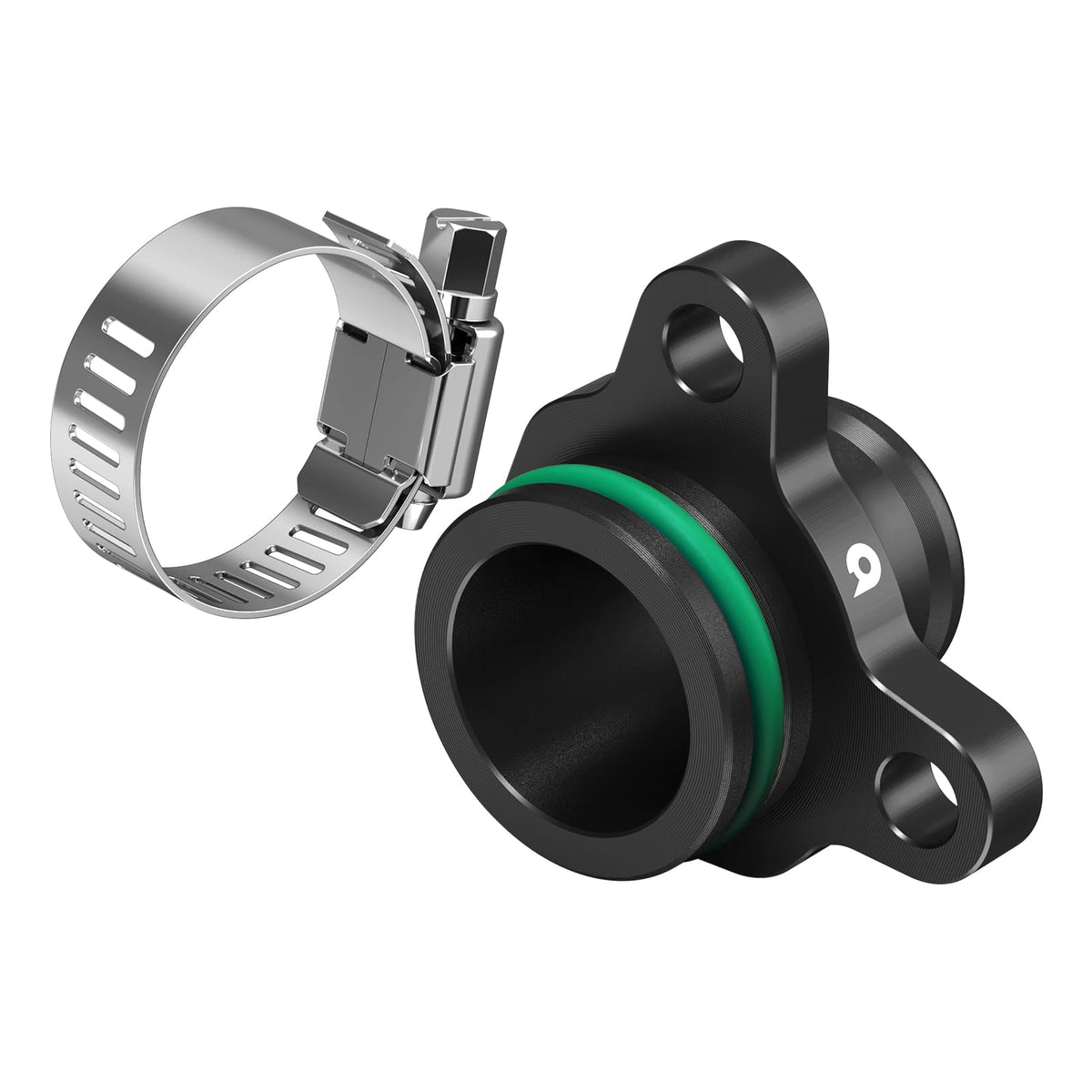 BMW coolant port fitting with heavy-duty O-ring for N52 N54 N55 N20