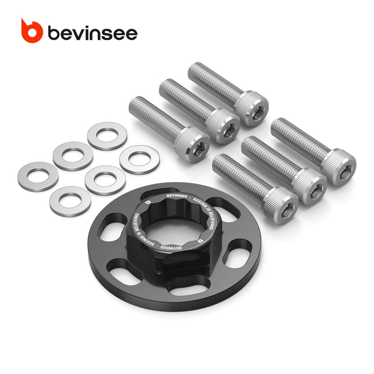 Bevinsee Crank Hub Bolt Capture Kit – for BMW E90 E92 335i N54 1M