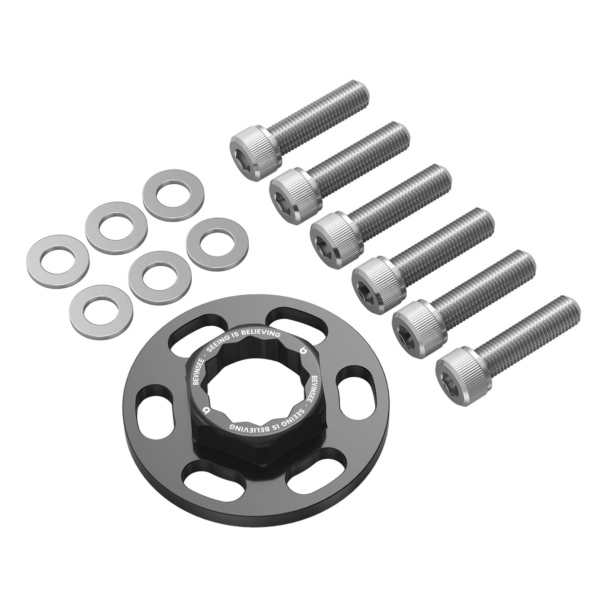 Bevinsee Crank Hub Bolt Capture Kit – for BMW E90 E92 335i N54 1M