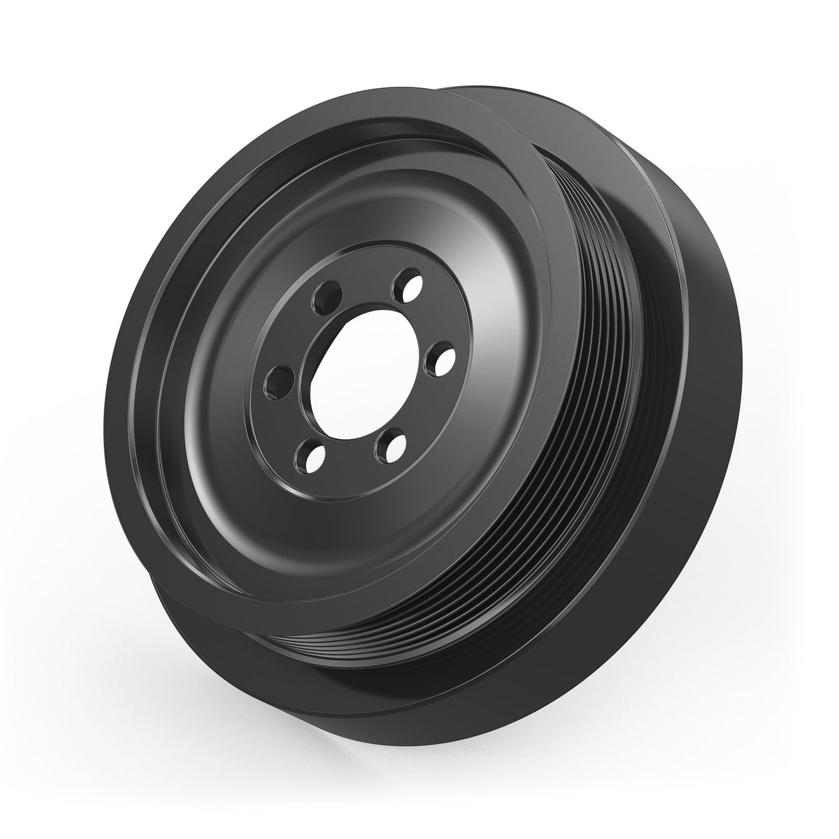Bevinsee Billet Aluminum Crank Pulley – for BMW E90 E92 E93 E87 E82 135i / 335i N54 Engine