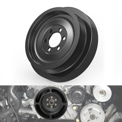 Bevinsee Billet Aluminum Crank Pulley – for BMW E90 E92 E93 E87 E82 135i / 335i N54 Engine