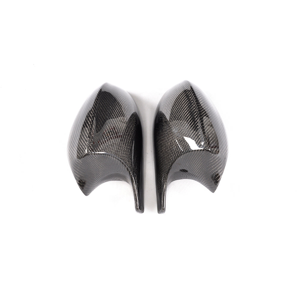 M3 Style Black Replacement carbon fiber Mirror Cap Cover for BMW 3 Series E90 E91 E92 E93 Pre-LCI