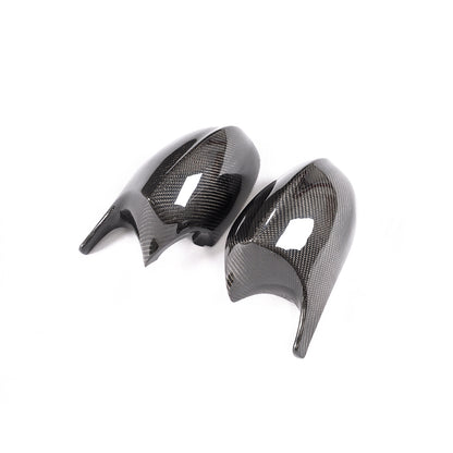 M3 Style Black Replacement carbon fiber Mirror Cap Cover for BMW 3 Series E90 E91 E92 E93 Pre-LCI