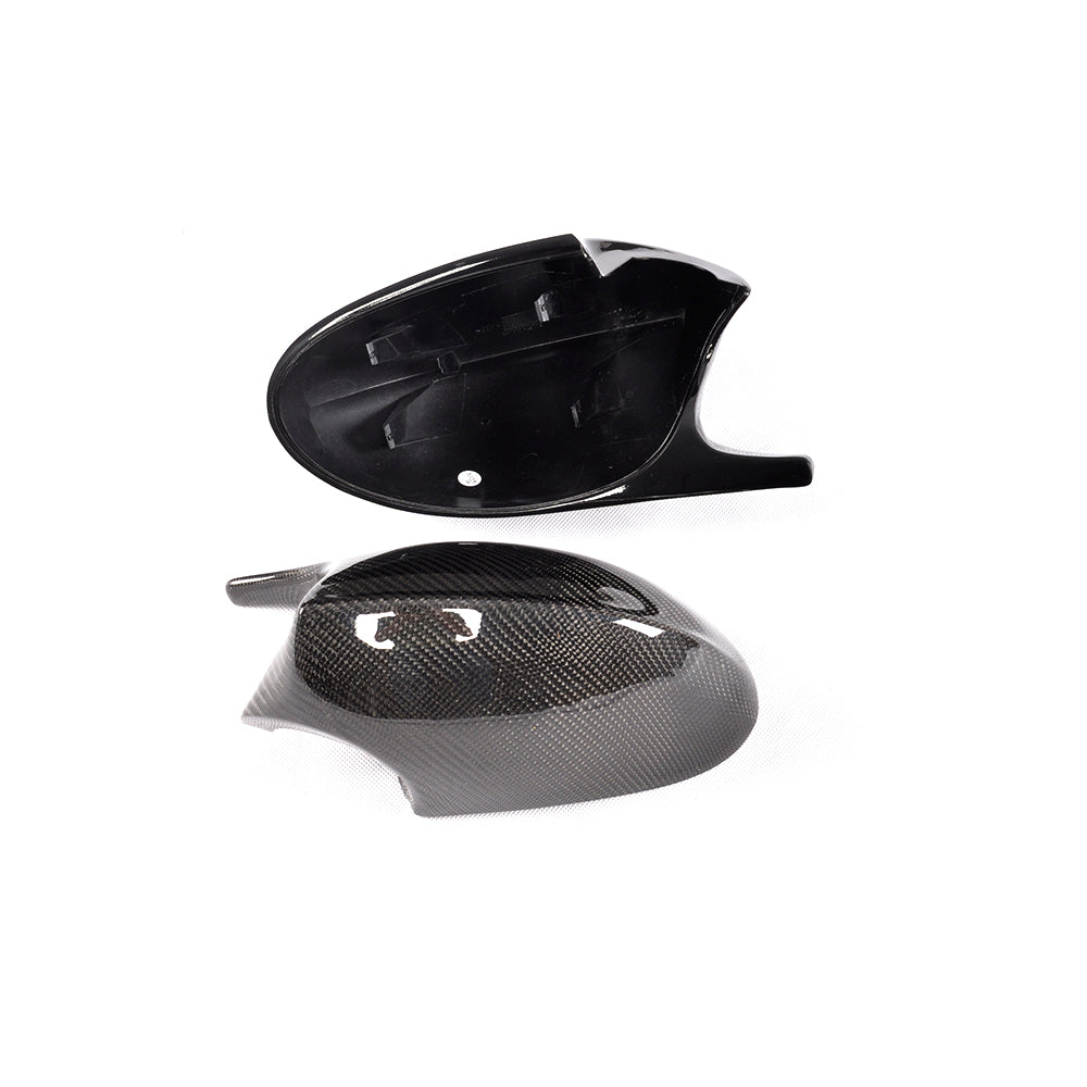 M3 Style Black Replacement carbon fiber Mirror Cap Cover for BMW 3 Series E90 E91 E92 E93 Pre-LCI