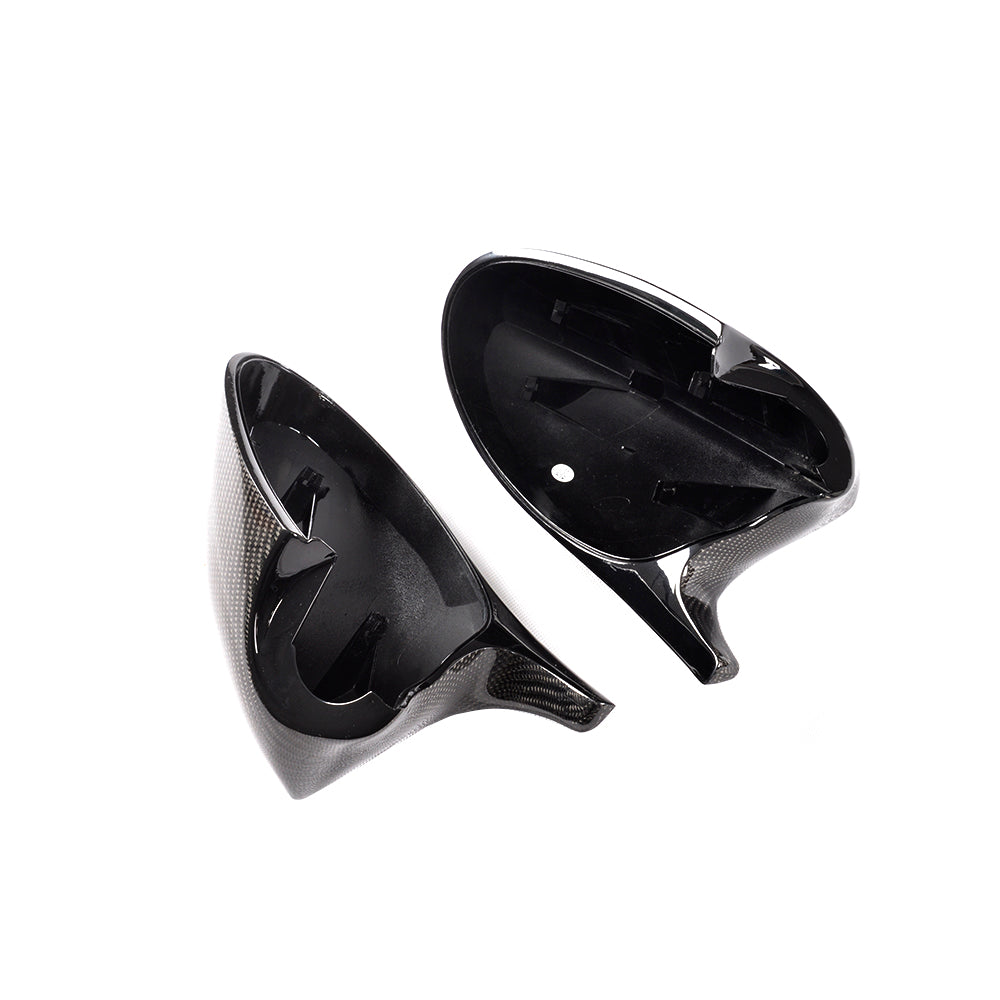 M3 Style Black Replacement carbon fiber Mirror Cap Cover for BMW 3 Series E90 E91 E92 E93 Pre-LCI