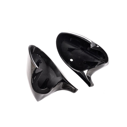 M3 Style Black Replacement carbon fiber Mirror Cap Cover for BMW 3 Series E90 E91 E92 E93 Pre-LCI