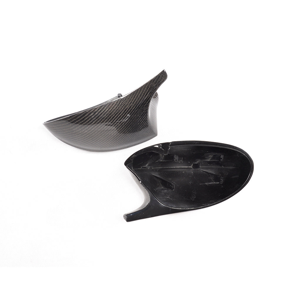 M3 Style Black Replacement carbon fiber Mirror Cap Cover for BMW 3 Series E90 E91 E92 E93 Pre-LCI
