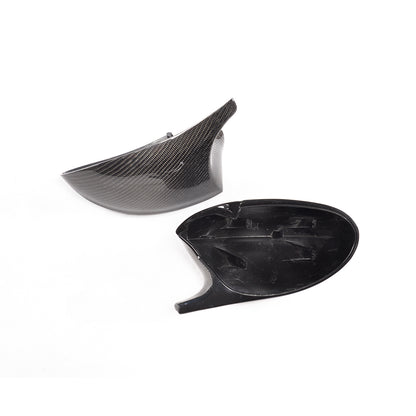 M3 Style Black Replacement carbon fiber Mirror Cap Cover for BMW 3 Series E90 E91 E92 E93 Pre-LCI