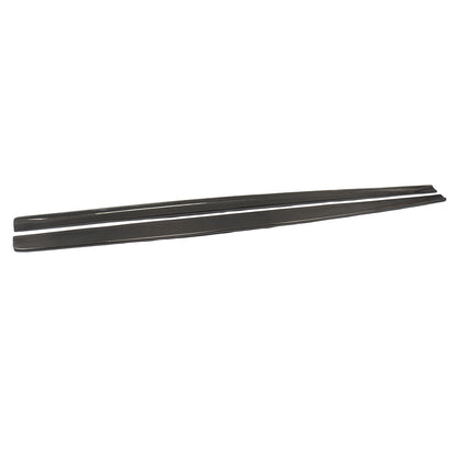 Carbon Fiber Car Side Skirts Extension for BMW 1Series E82M 1M 2011UP (Fits :1M )