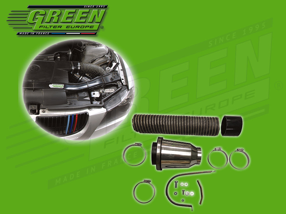GREEN Filters DynaTwist Intake Kit - BMW 316i/318i/320i/320si