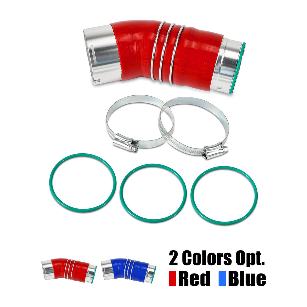 Bevinsee Twin-Turbo Reinforced Silicone Boost Hose – for BMW M57 335D E90 E91 E92