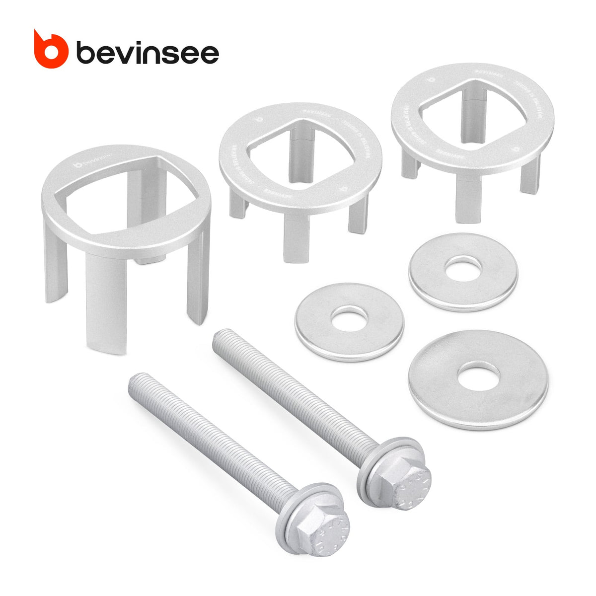 Bevinsee Aluminum Rear Differential Mount Inserts Kit – for BMW E82 E87 E88 E90 E92 E93